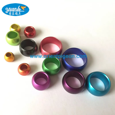 Aluminium Bird/Chicken/duck/goose Ring Round Beads 17-28mm 